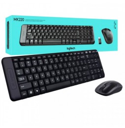 PACK CLAVIER SOURIS SANS FIL LOGITECH MK220