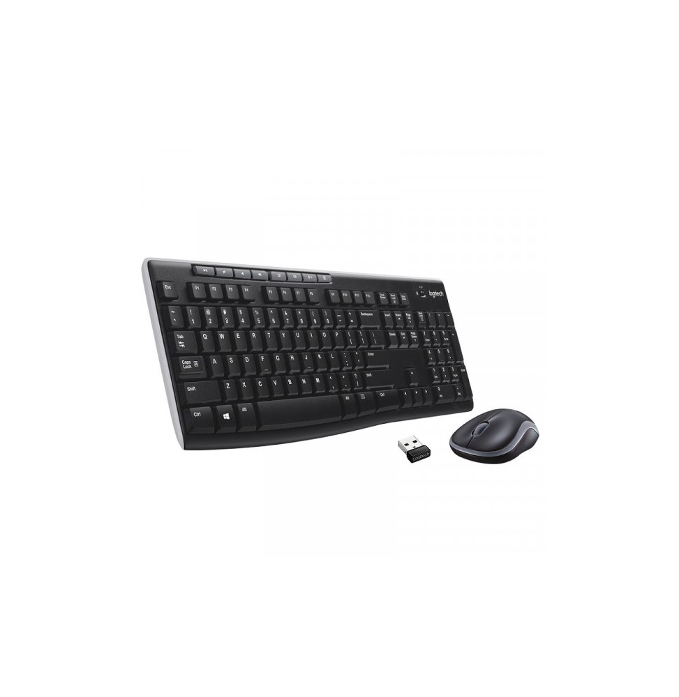 PACK CLAVIER SOURIS SANS FIL LOGITECH MK270
