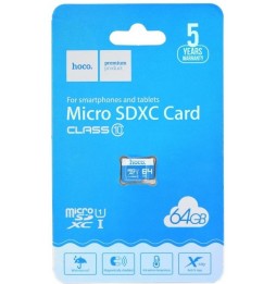 HOCO CARTE MÉMOIRE MICRO SD - TF 64GO CLASSE 10
