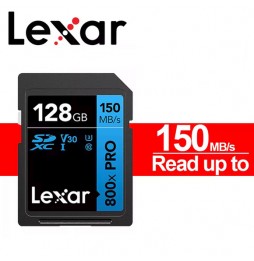 LEXAR CARTE MÉMOIRE 800x PRO 128GB SDXC UHS-I 4K