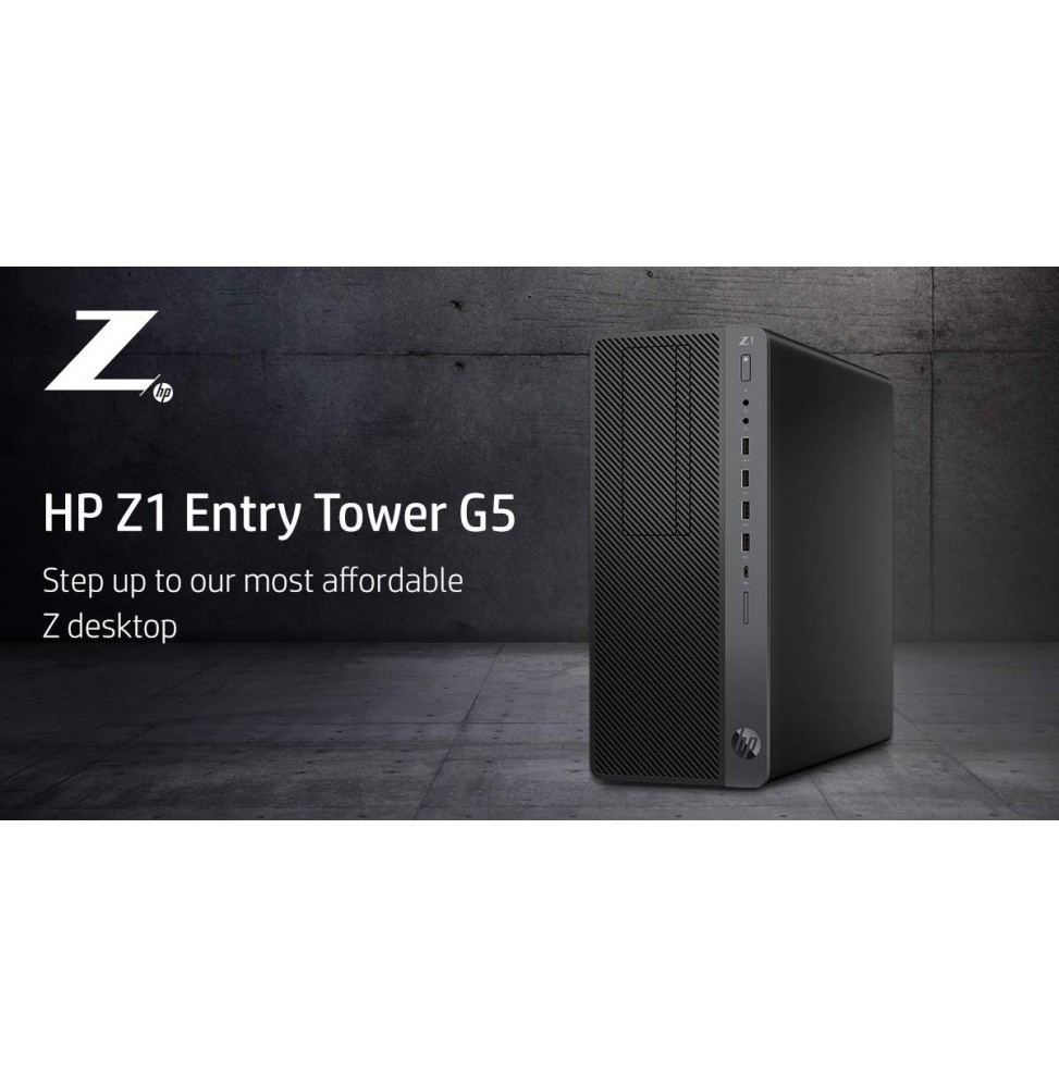 HP Z1 G5 Tower Workstation - Intel Core i7-9th generation