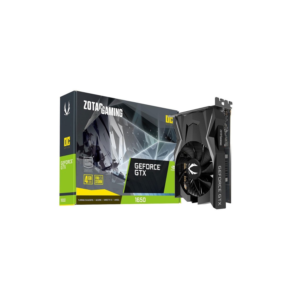 CARTE GRAPHIQUE  GTX 1650 ZOTAC